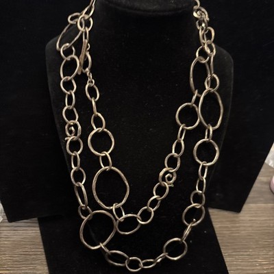 Sigrid Olsen Hoop And Loop Necklace Doubles As  Necklace Or As A Belt 44 