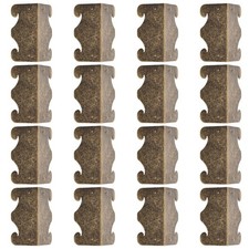16PCS Vintage Corner Protectors Antique Bronze Furniture Corners - Decorative...