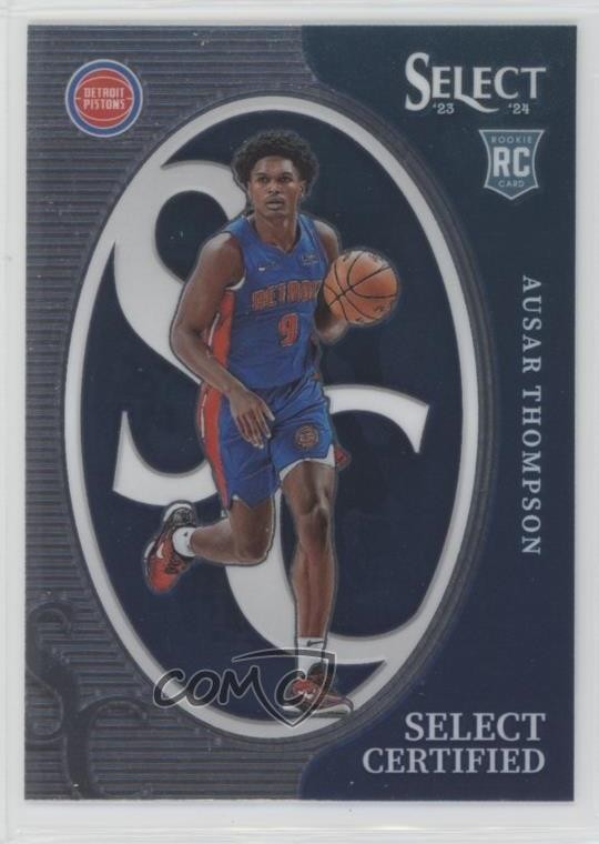 2023-24 Panini Select Select Certified Ausar Thompson #11 Rookie RC