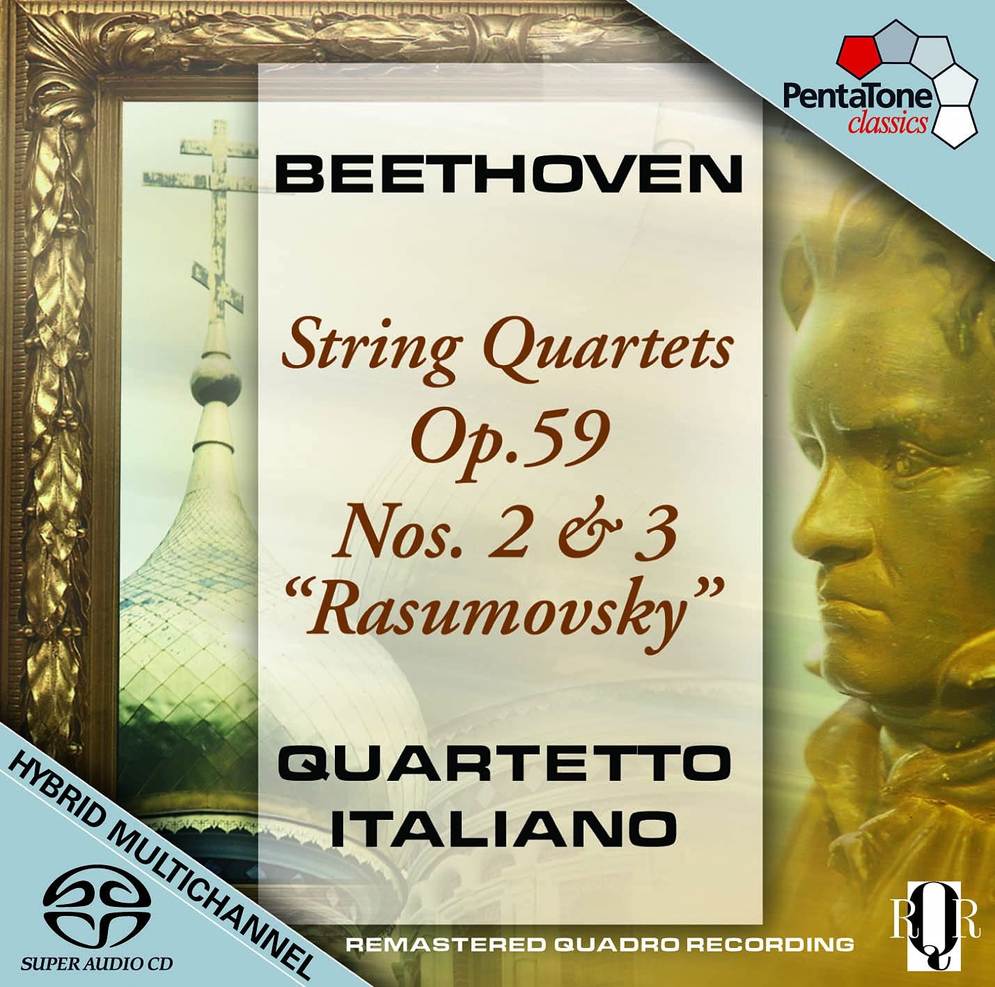 PTC5186176 Beethoven String Quartets Op. 59 No 2 & No 3 Rasumovsky CD NEW
