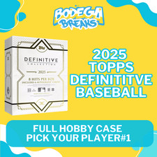 Adley Rutschman -2025 Topps Definitive Baseball - 2 Box Hobby Case Break PYP #1