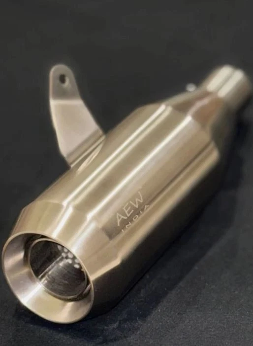 "AEW EDGE EXHAUST MATTE" FIT FOR TRIUMPH SPEED 400 & TRIUMPH SCRAMBLER 400 - Image 2 of 4