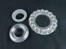 Bmw Style 5 16 5x120 Hubcaps Bbs Aluminum Spoked Cover Caps E38 E39 Set 4x Bmw Style 5 16 5x120 Hubcaps Bbs Aluminum Spoked Cover Caps E38 E39 Set 4x