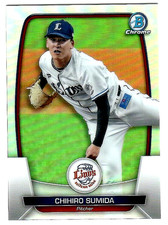 2023 TOPPS BOWMAN CHROME NPB #115 CHIHIRO SUMIDA REFRACTOR