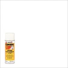 Zinsser CoversUp Wht Flat Solvent-Based Acr Ceiling Paint and Spray Prime 12-Pk
