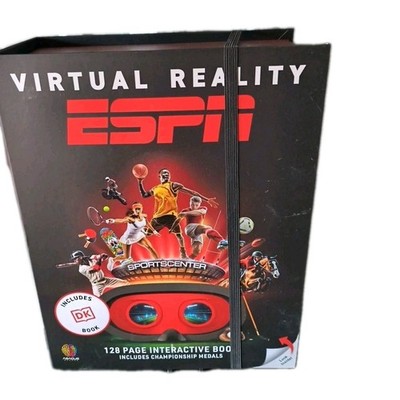 Abacus Brands Virtual Reality ESPN Box - Illustrated Interactive VR Book