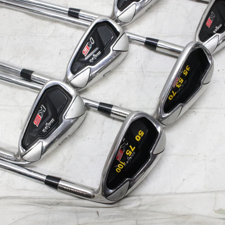 Juego de plancha Majek K6 P,S,4,5,6,7,8,9, varilla de acero flexión regular para diestros Foto 3 de 4