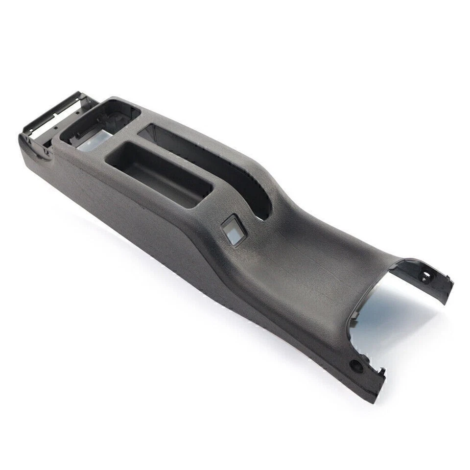 Black Rear Armrest Central Console Cup Holder 1J0863323N For VW Golf IV Bora - Image 3 of 4