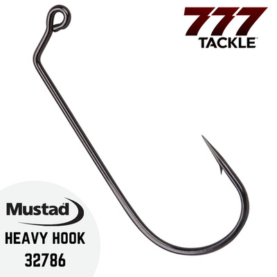 Mustad 32786 Heavy Hook 60° Bend Inline Eye Ultra Point Fishing 25 50 100 Pack