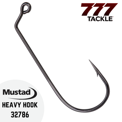 #ad Mustad 32786 Heavy Hook 60° Bend Inline Eye Ultra Point Fishing 25 50 100 Pack $24.15