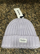 Hurley Surf  Enjoy Wintertide Knit Beanie Color: Violet/Purple O/S New w/Tags 