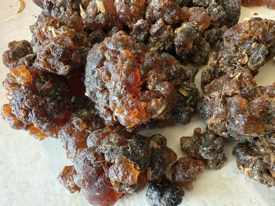 Incienso Premium de resina de mirra Commiphora Kua de primer grado Socotra, Yemen (8 oz.) Foto 4 de 4