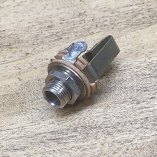 Vintage Switchcraft Fender Amplifier Output Jack USA Made Natural Relic 2 Prong