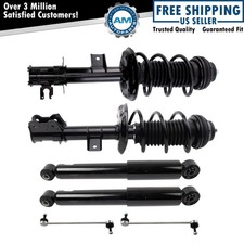 Front and Rear Suspension Kit Fits 12-17 Fiat 500