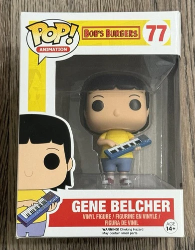 Funko Pop! Television - Bob’s Burgers: Gene Belcher #77 Vaulted BOX DAMAGE