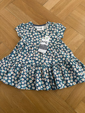 Kite Baby Mädchen Kleid Gr. 68-74 blau Blume...
