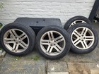 Set Of 5x115 Alloy Wheels With Tyres For Chrysler 300 Dodge Chevrolet GM
