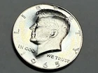 1965 SMS BU (Special Mint Set) 40% silver Kennedy half. Satin white beauty. #o19