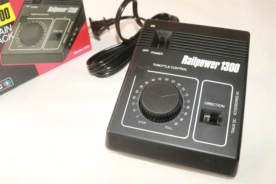 RAILPOWER 1300 - Model Train Powerpack Power Pack HO & N Gauge - In Box - Image 2 of 2