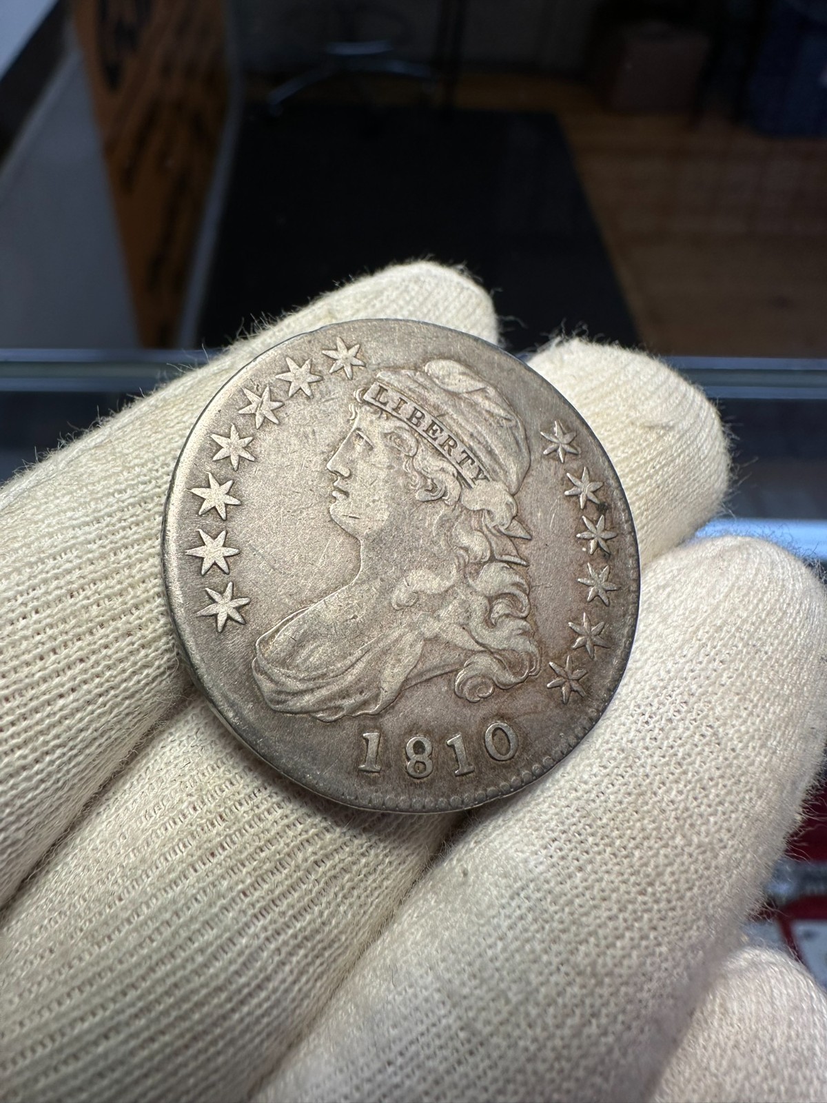 1810 Capped Bust Half Dollar VF