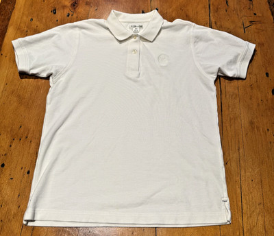 Cutter & Buck Golf Polo Bloomfield Hills CC Mens M White w Embroidered Logo