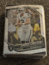 2025 Panini Prizm Daniel Carlson Raiders #271 Lazer Prizm