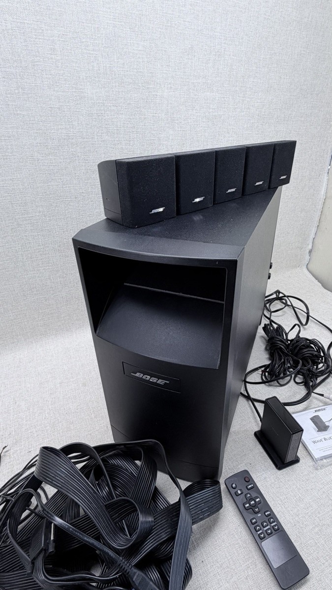Bose Acoustimass 6 Series III Speaker System 5.1 Subwoofer Cubes