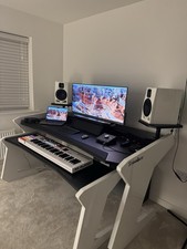 Music Studio Desk “Enterprise black / White limited edition