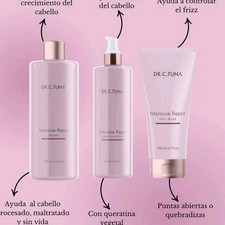 DR. C TUNA Intensive Repair Keratin Shampoo, Conditioner  Hair Mask