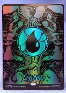 Island (1951) (Raised Foil) - Secret Lair Drop Series