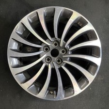 Lincoln Machined Grey Aviator Oem Wheel 20 2020-2024 Factory Alloy Rim 10189