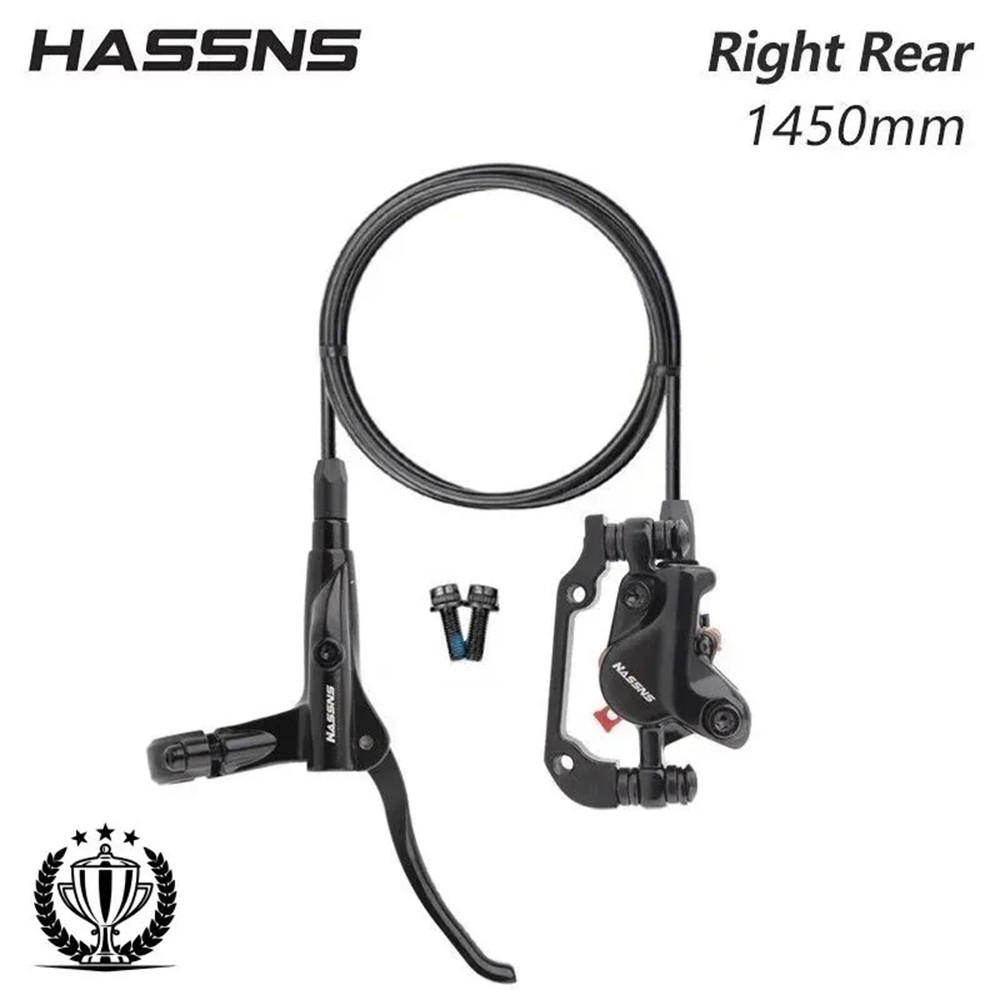Aluminum Alloy Hydraulic Brake Right Rear 1450mm Mountain Bike Brakes