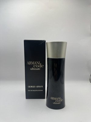 Armani Code Ultimate by Giorgio Armani Eau de Toilette Intense for Men 2.5oz 