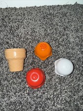 Leapfrog Scoop And Learn Ice Cream Cart Replacement Parts Toppings 4 Piece