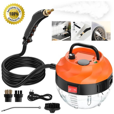 #ad 3800W High Pressure Steam Cleaner Household Car Steam Cleaner Cleaning Machine $42.98