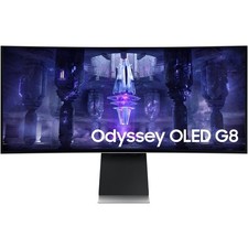 Samsung Odyssey OLED G8 34" UW-QHD Curved OLED, Silver