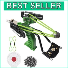 Durable Alloy Steel Slingshot with High-Quality Bands for Hunting and Training
