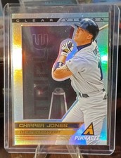 2013 Panini Pinnacle - Clear Vision Chipper Jones #CV63 Triple