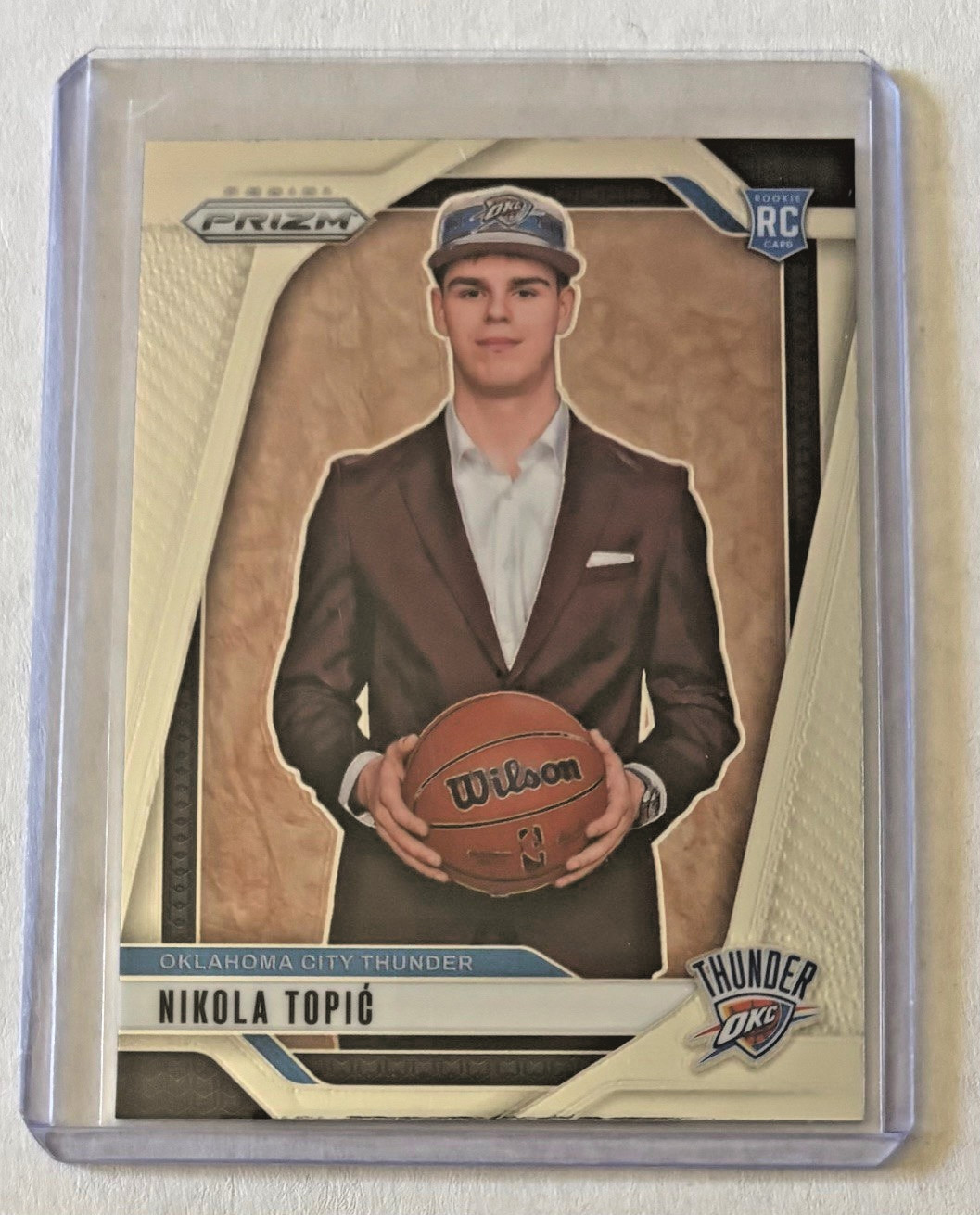 Nikola Topic 2024-25 Panini Prizm - Rookie Variation Nikola Topic #230 (RC)