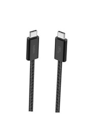USB C to USB C Cable, 3.3ft, 60W - Type C Charger, iPhone Charger Black 3.3 ft