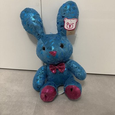 Hase Glitzer Blau plüschtier Landahl & Baumann Neu