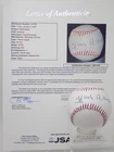 HANK AARON HOF Signed Auto MacGregor 92722 Baseball Braves SWEET SPOT JSA 💎 LOA