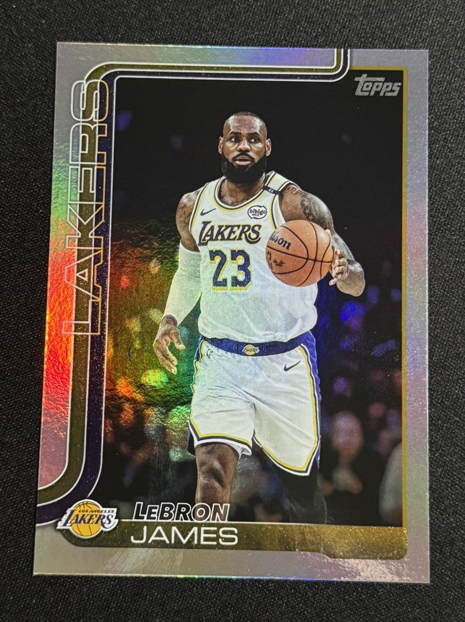 2025-26 Topps - LeBron James #150 Rainbow Foilboard