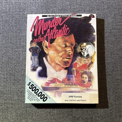 Murder on the Atlantic (1990 Version) Commodore 64 128 Complete Infograms