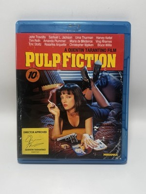 Miramax Pulp Fiction Blu-ray Widescreen 1994 R 154m Dir Tarantino Travolta