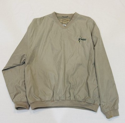 Timberline Colorado Golf Windbreaker Tan Bellsouth Classic Size L