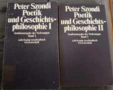 Poetik und Geschichtsphilosopie I und II (2 B...