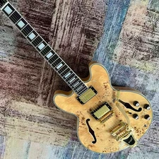 Electric Jazz guitar es 335 Semi-Hollow body Glossy Finished bigsby system