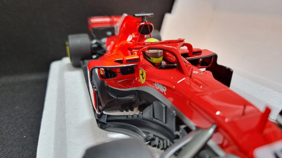 BBR 211847 # Ferrari SF71H No.47 F1 Test Fiorano 2021 " Mick Schumacher " 1:18 - Image 4 of 4