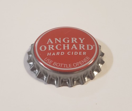 100 Angry Orchard Red Beer Bottle Crown Caps Anchor UNCRIMPED MINT CONDITION - Picture 8 of 10